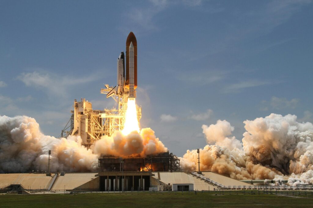 Rocket liftoff by pixabay